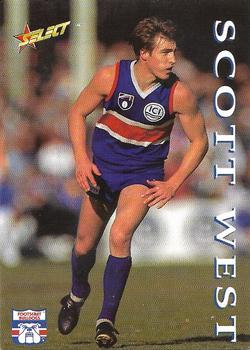 1995 Select AFL #66 Scott West Front